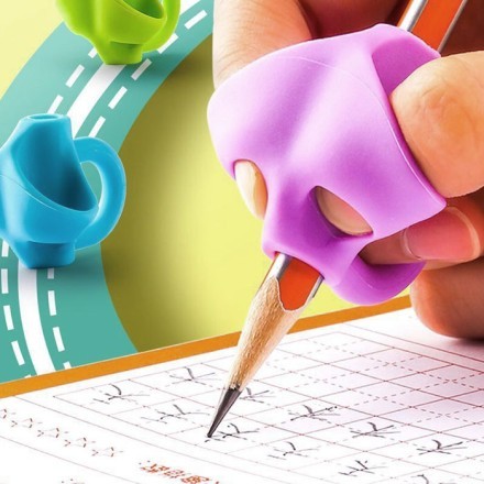 Grip Λαβή Εκμάθησης Γραφής Σιλικόνης Σετ 4 Τεμαχίων
