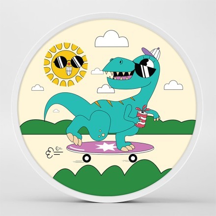 Cool Dinosaur Φωτιστικό Οροφής Δ50cm Παιδικά