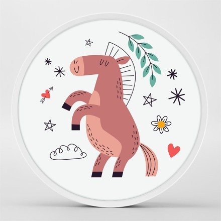 Pony Φωτιστικό Οροφής Δ50cm Παιδικά