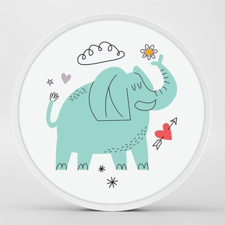 Blue Elephant Φωτιστικό Οροφής Δ50cm Παιδικά