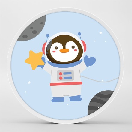 Astro Penguin Φωτιστικό Οροφής Δ50cm Παιδικά