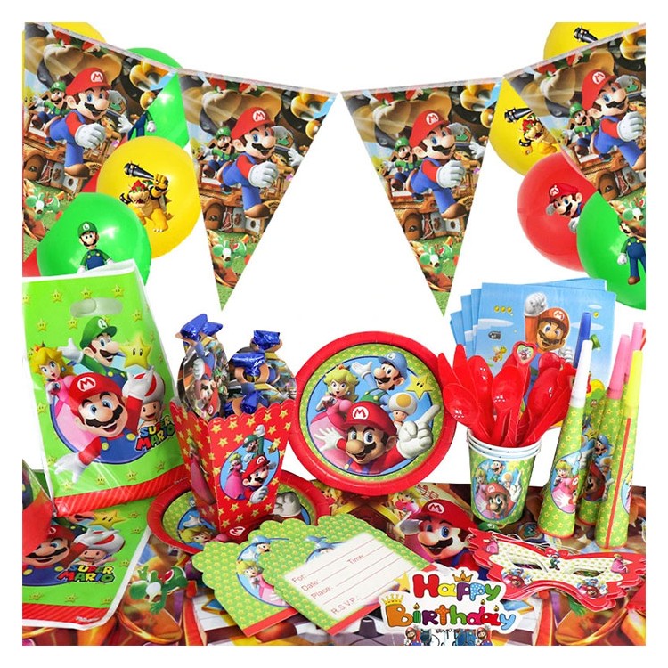 Παιδικά Mario Σετ Παιδικό Πάρτυ 88 Τεμαχίων