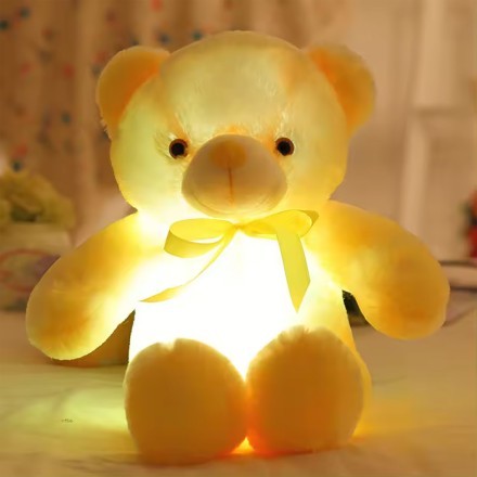 Luz Αρκουδάκι Αγκαλίτσας με LED Φως 30cm Παιδικά