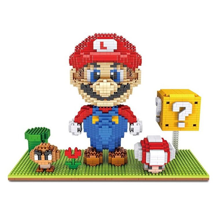 Παιδικά Mario Σετ 200 τεμαχίων με Τουβλάκια