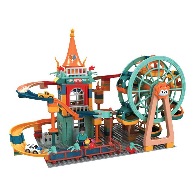 Παιδικά Luna Park Συναρμολογούμενη Πίστα Αυτοκινήτων 35x19x22cm