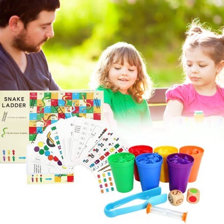 Imparo Εκπαιδευτικά Παιχνίδια Montessori Σετ 86 Τεμαχίων 14x20,5x12,5cm