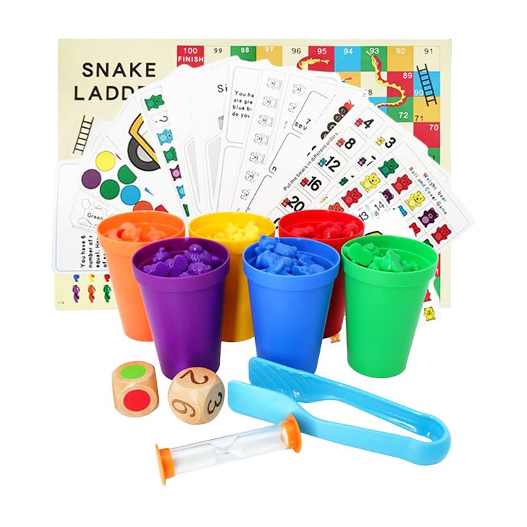 Παιδικά Imparo Εκπαιδευτικά Παιχνίδια Montessori Σετ 86 Τεμαχίων 14x20,5x12,5cm