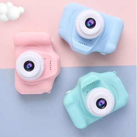 Cam Ψηφιακή Φωτογραφική Μηχανή 8,3x4,6x4,5cm Ρόζ Παιδικά