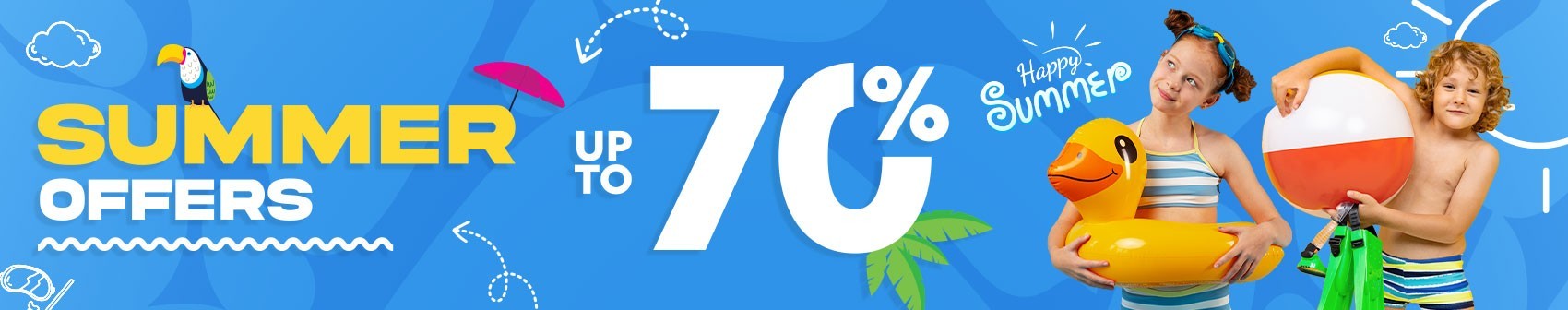 Summer Offers up to 70% Off