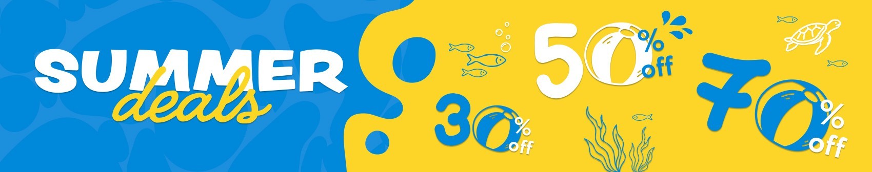 Summer Deals up to 70% Off